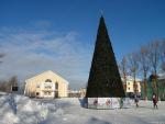 Городская ёлка в городе