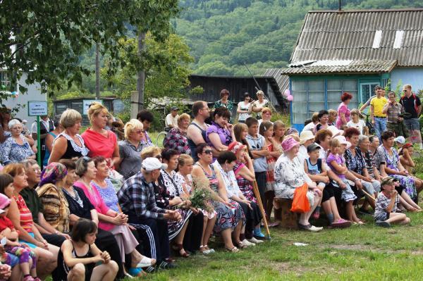На праздновании 140-летия села Михайловки